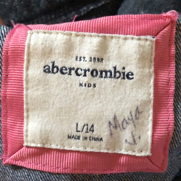abercrombie kids denim jacket - Picture 3 of 3